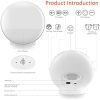 Wake Up Light Sunrise Alarm Clock for Kids; Heavy Sleepers; Bedroom; with Sunrise Simulation; Sleep Aid; Dual Alarms; FM Radio; Snooze; Nightlight